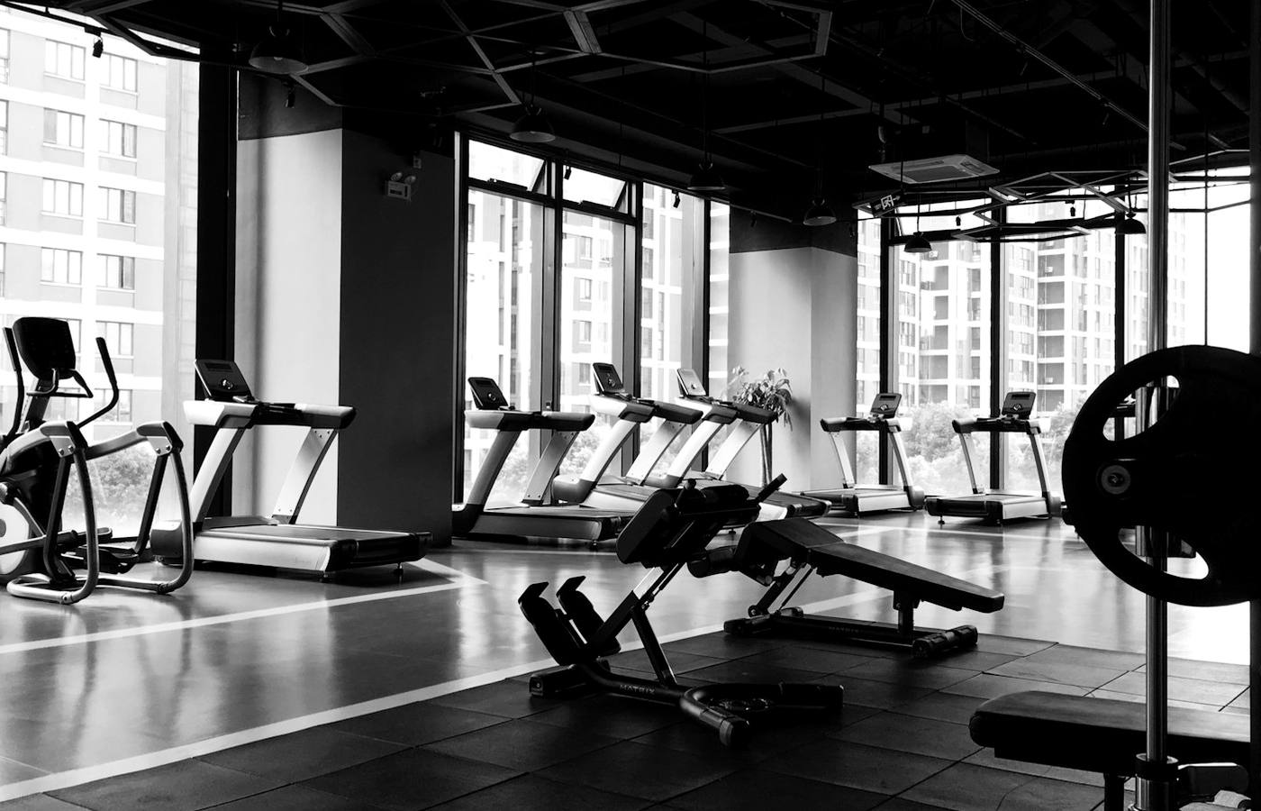 Vstup do fitness centra
